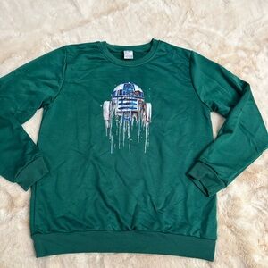 Star Wars R2-D2 Graphic Sweatshirt Unisex Size Small